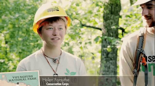 Summer Youth Corps helps plant 3,000 trees in Voyageurs National Park