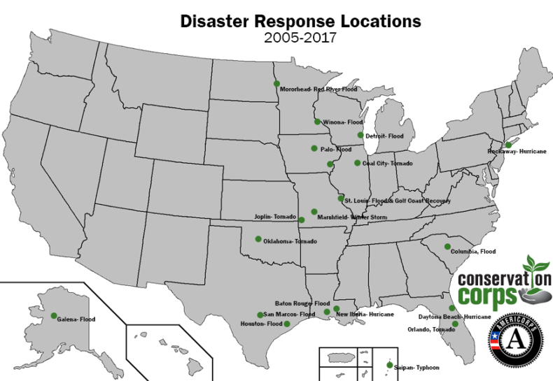 Disaster response through the years