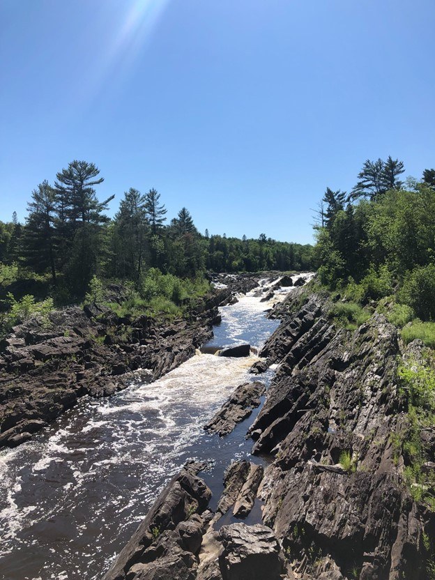 A rocky River