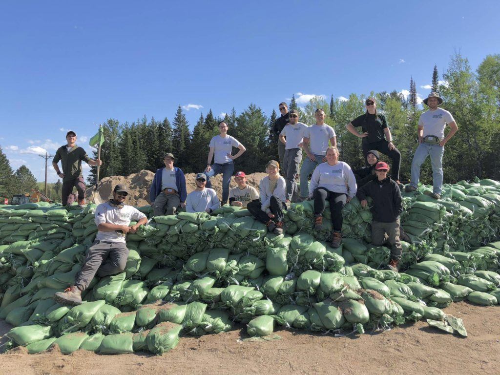 Helping hands for Minnesota floods – Conservation Corps Minnesota & Iowa