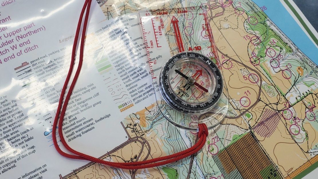 map and compass