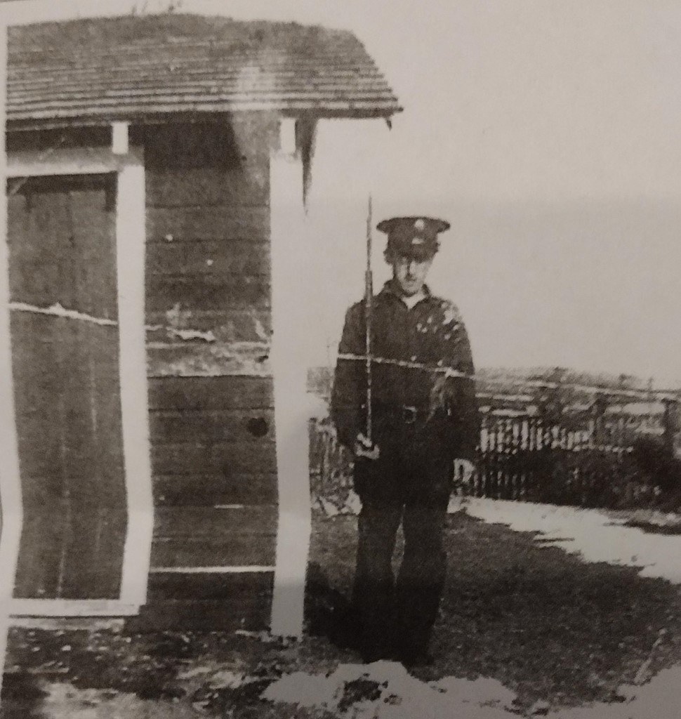 old photo of man in uniform