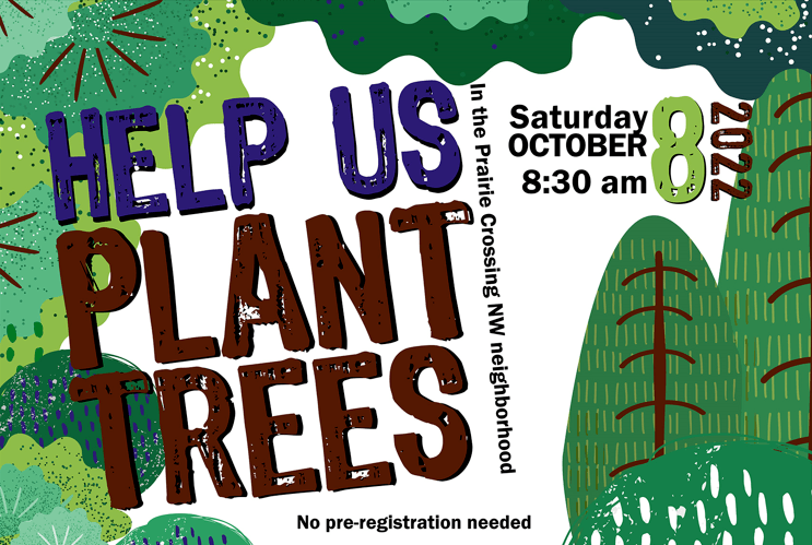 Tree planting poster
