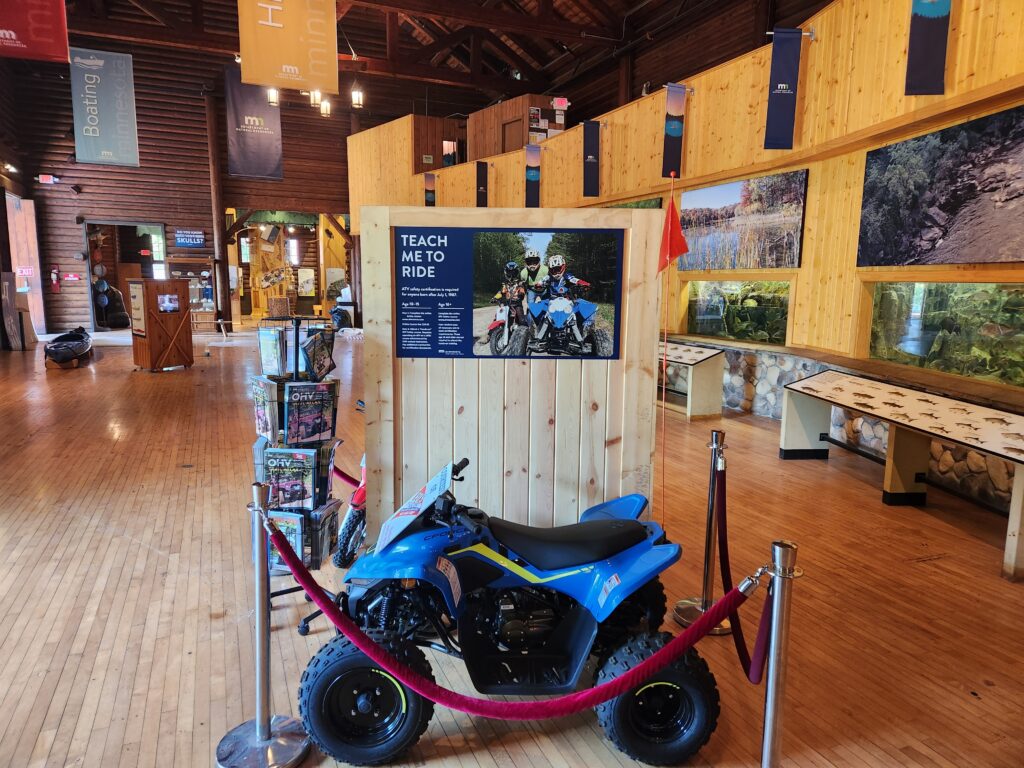ATV display at the fair