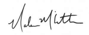 Nalani McCutcheon signature