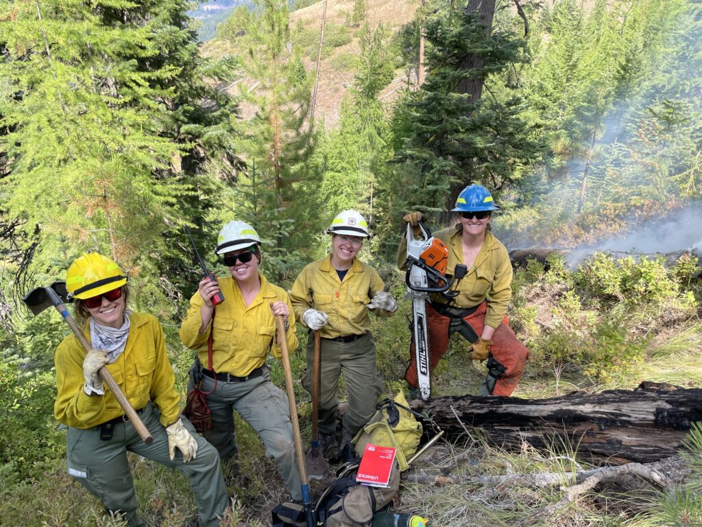A group of firefighters