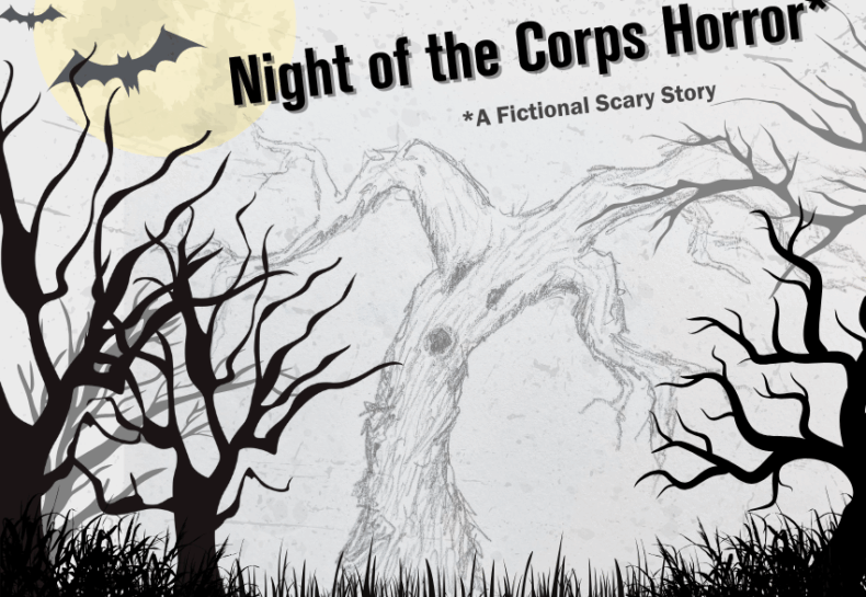 Night of the Corps Horror: A Fictional Scary Story