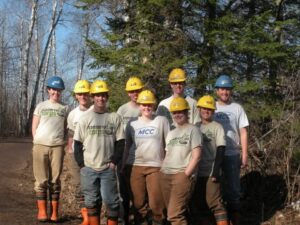 Old photo from a 2010 field crew